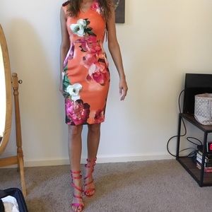 Calvin Klein Floral Dress